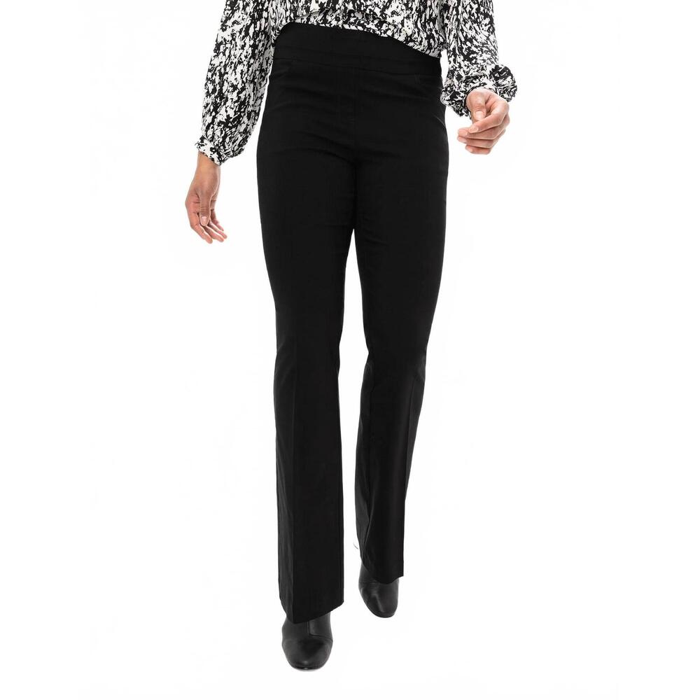 NEW RENUAR boot cut pants - petite in black
